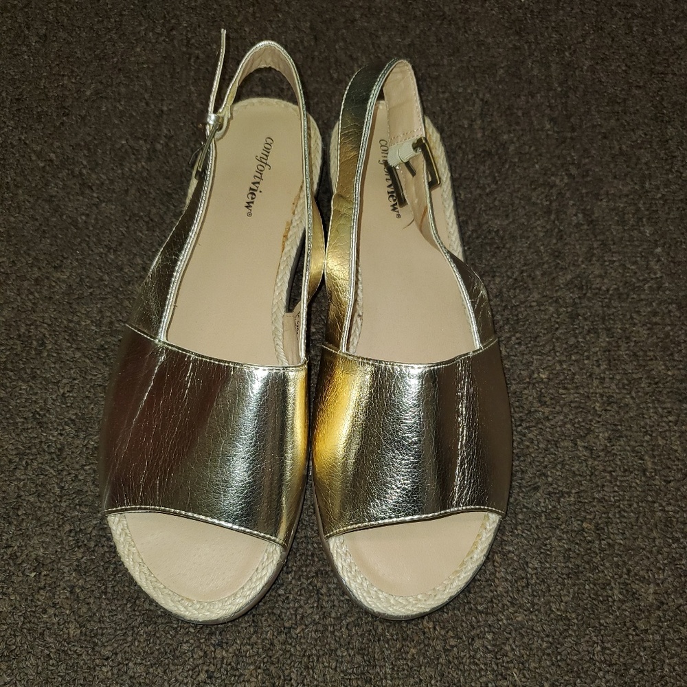 Gold Shoes